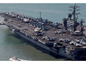 ABD donanması bölgede