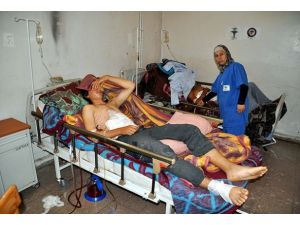 Sahra hastanesinde sağlık hizmeti