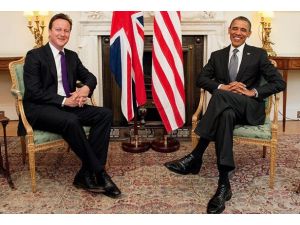 Obama Cameron ile görüştü