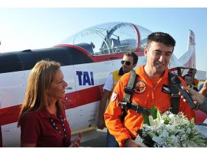 HÜRKUŞ pilotundan tam not aldı