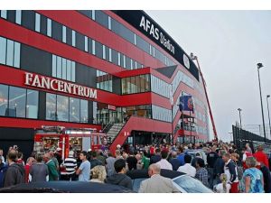 AZ Alkmaar-Atromitos maçına "yangın" engeli