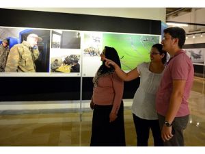 "Ocak-Mehmetçiğin Dünyası" sergisine yoğun ilgi