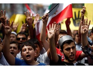 İmam Hatiplilerden Mısır ve Suriye katliamlarını protesto