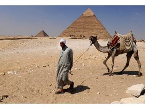 Mısır'daki olaylardan Giza Piramitleri de nasibini aldı
