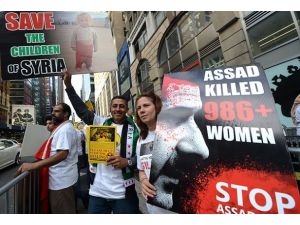 ABD'de katliamlara tepki protestosu