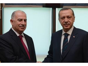 Erdoğan Irak Meclis Başkanı Nuceyfi ile görüştü