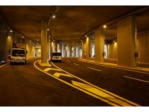 Taksim'de trafik yerin altında