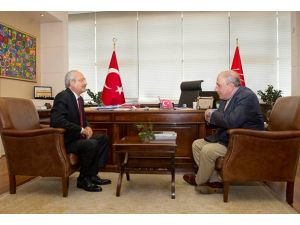 Kılıçdaroğlu eski YÖK Başkanı Gürüz ile görüştü