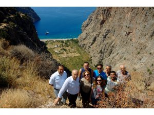 Kelebekler Vadisi’ne Yaya Ulaşımı Güvenli Hale Getiriliyor