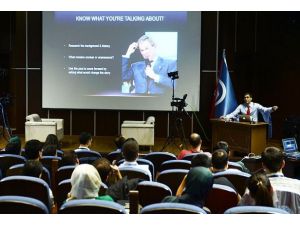 El Cezire sunucusu AA Haber Akademisi’nde ders verdi