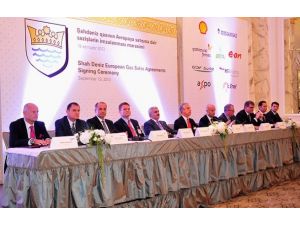 "Şahdeniz 2" doğalgazı için imzalar atıldı