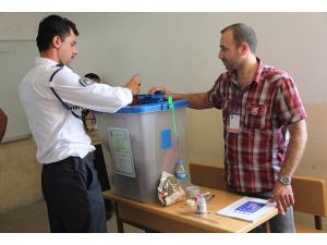 AA, IKBY'deki seçimi takip ediyor