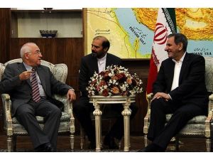 Çiçek, Hamaney ve Cihangir ile görüştü