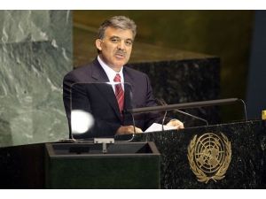 Cumhurbaşkanı Gül'den BM kararı vurgusu