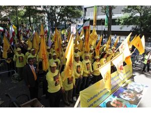 ABD'deki İranlı ve Suriyelilerden protesto