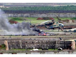 Esed bombaladı, ÖSO savaş uçağı düşürdü