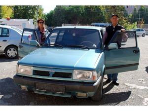 Çalınan otomobiline 18 yıl sonra kavuştu