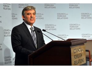 Gül New York'ta Dış İlişkiler Konseyi'ne hitap etti