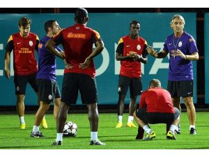 Mancini ilk antrenmanına çıktı