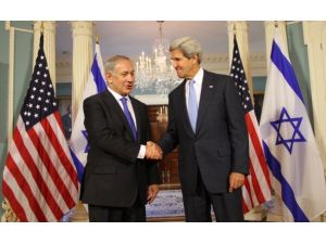 Kerry Netanyahu ile görüştü