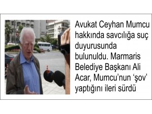 Başkan Acar'dan Mumcu hakkında suçduyurusu