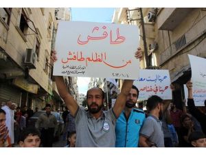 Suriye'de "Teşekkürler Türkiye" cuması