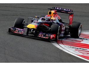 İlk cep Vettel'in