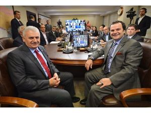 Bakan Yıldırım AA Editör Masası'nın konuğu