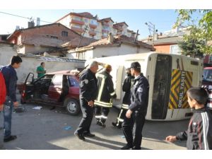 Konya'da trafik kazası: 1 ölü 19 yaralı