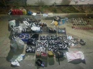 Cizre’de el yapımı bomba ele geçirildi