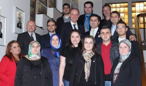 UETD Gladbeck Yönetiminden Belediye Baskanı Roland´a Ziyaret