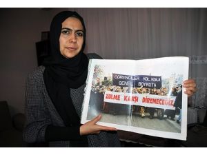 Başörtüsü mağduru öğretmen 14 yıl sonra mesleğine döndü