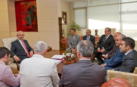 Oda başkanları bu kez Kılıçdaroğlu’nu ziyaret etti
