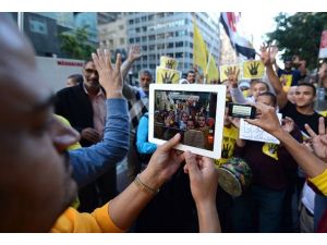 New York’ta Mısır protestosu