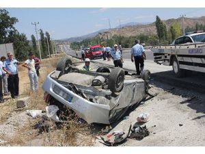 Çorum’da otomobil takla attı: 4 ölü, 4 yaralı