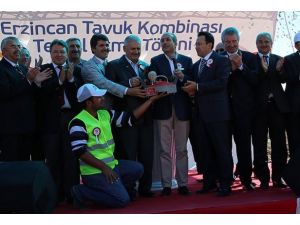 Erzincan Tavuk Kombinasının temeli atıldı