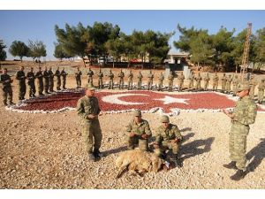 Sınır birliklerinde Kurban Bayramı heyecanı