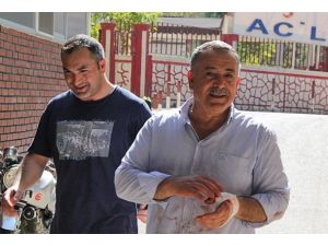 Acemi kasaplar hastanelik oldu