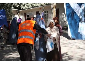 Afganistan'da 1200 aileye kurban eti dağıtıldı