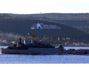 Rus gemisi Çanakkale Boğazı'ndan geçti