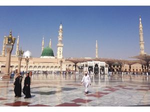 Hacılar Hz. Muhammed'e kucak açan şehirde