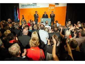 Lüksemburg’da zafer CSV’nin