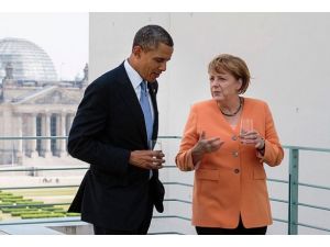 Obama Merkel'e garanti verdi
