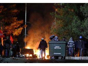 ODTÜ'de protestoculara polis müdahalesi