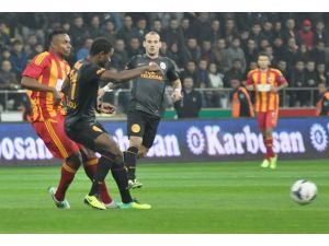 Kayseri'de ilk yarıda beraberlik