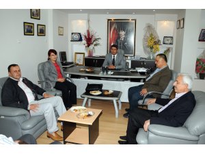 Kaymakam Baştürk Kutbo'yu ziyaret etti