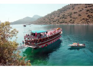 Marmaris'in doğal güzelliklerini gördüler