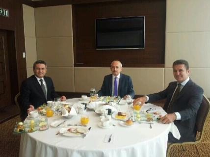 Kılıçdaroğlu ile Sarıgül biraraya geldi