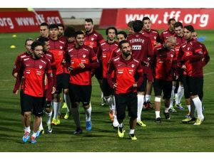 Milliler son antrenmanı yaptı