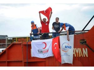 Türk Kızılayının yardımları Filipinler'de